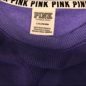 Pink Victoria Secret Sweatshirt Large